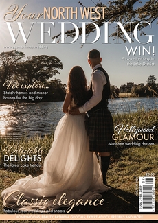 Cover of the August/September 2022 issue of Your North West Wedding magazine