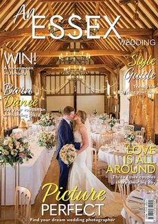 Cover of the January/February 2024 issue of An Essex Wedding magazine