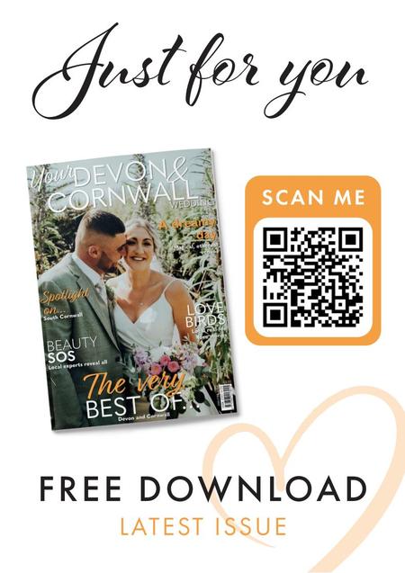 View a flyer to promote Your Devon and Cornwall Wedding magazine