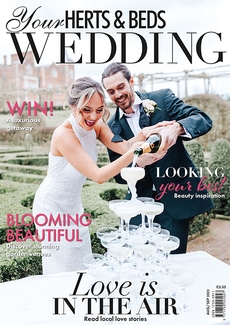 Cover of Your Herts & Beds Wedding, August/September 2023 issue