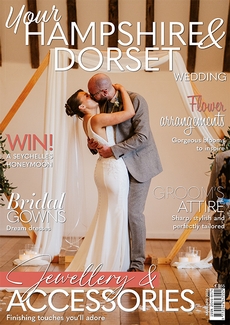 Cover of the March/April 2026 issue of Your Hampshire & Dorset Wedding magazine