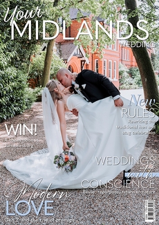 Cover of the Aug/Sept 2026 issue of Your Midlands Wedding magazine