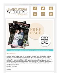 Your Devon and Cornwall Wedding magazine - May 2023 newsletter