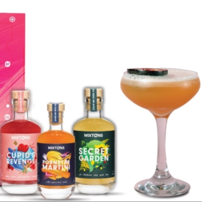 Cornish brand Mixtons launch 12 Days of Cocktails Advent Calendar