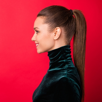 Get the look: The slick ponytail