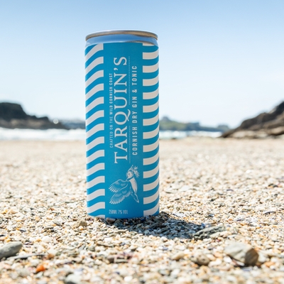 Cornish-based Tarquin's launch grab-and-go gin and tonic cans