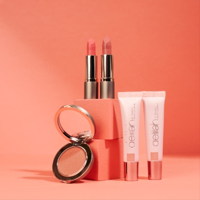 Beauty News: Delilah Coral Edit: Golden Hour Inspired Makeup with Radiant Peachy Shades