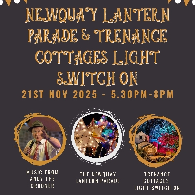 Wedding News: Newquay Lantern Parade and Trenance Cottages Light Switch on to Return