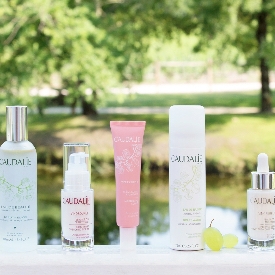 French skincare brand Caudalie spa and beauty products launch in to the Clearing Spa at The Cornwall Hotel, Spa and Estate in St Austell: Image 1