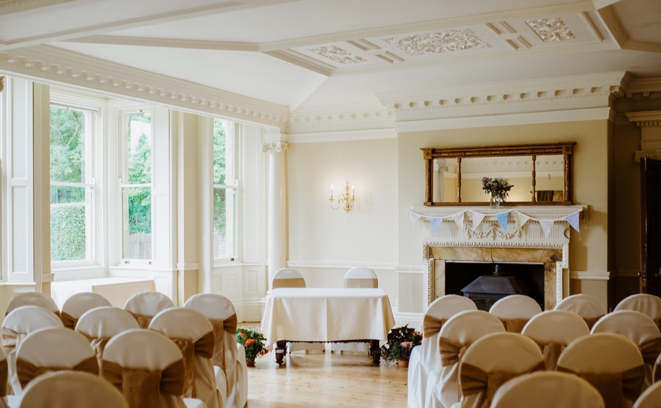Holne Park House in Ashburton, Devon, host couple who married at the venue two years previous: Image 1