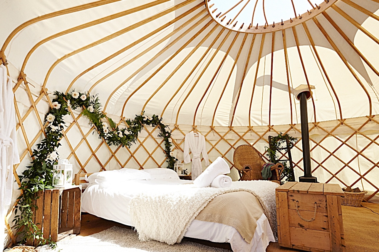 Yurts for Life offer glamping yurts for guests to hire: Image 1
