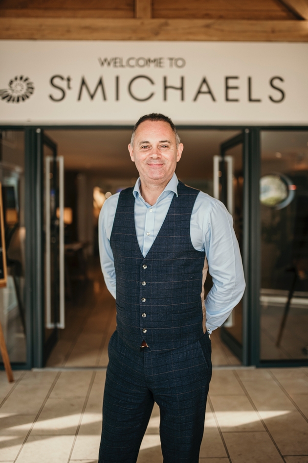 Paul Russell, new resort director at St Michaels Resort in Falmouth