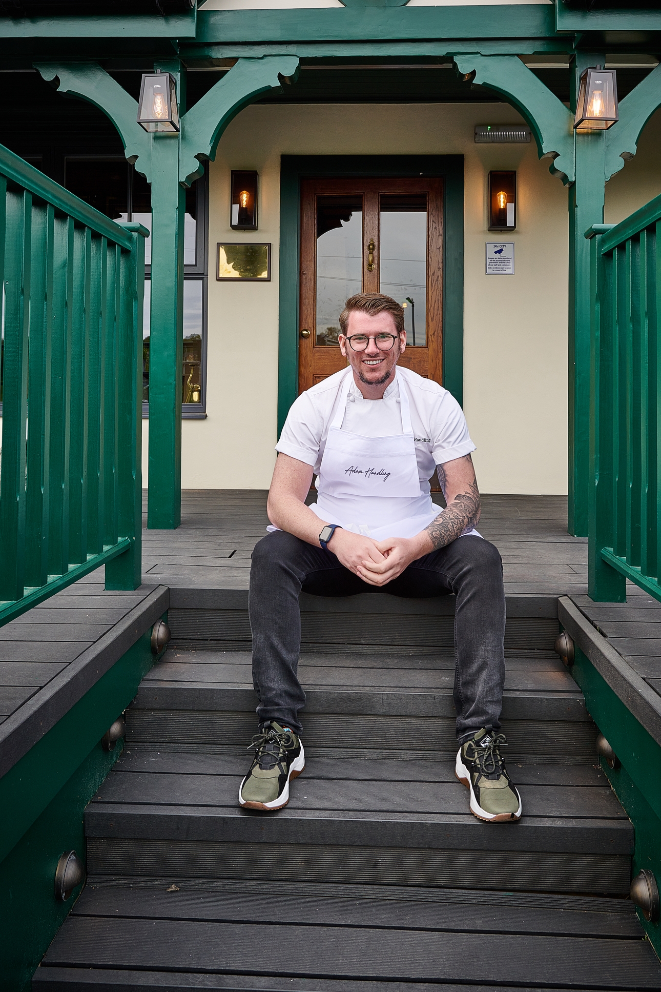 Chef Adam Handling who was declared a champion on cooking show