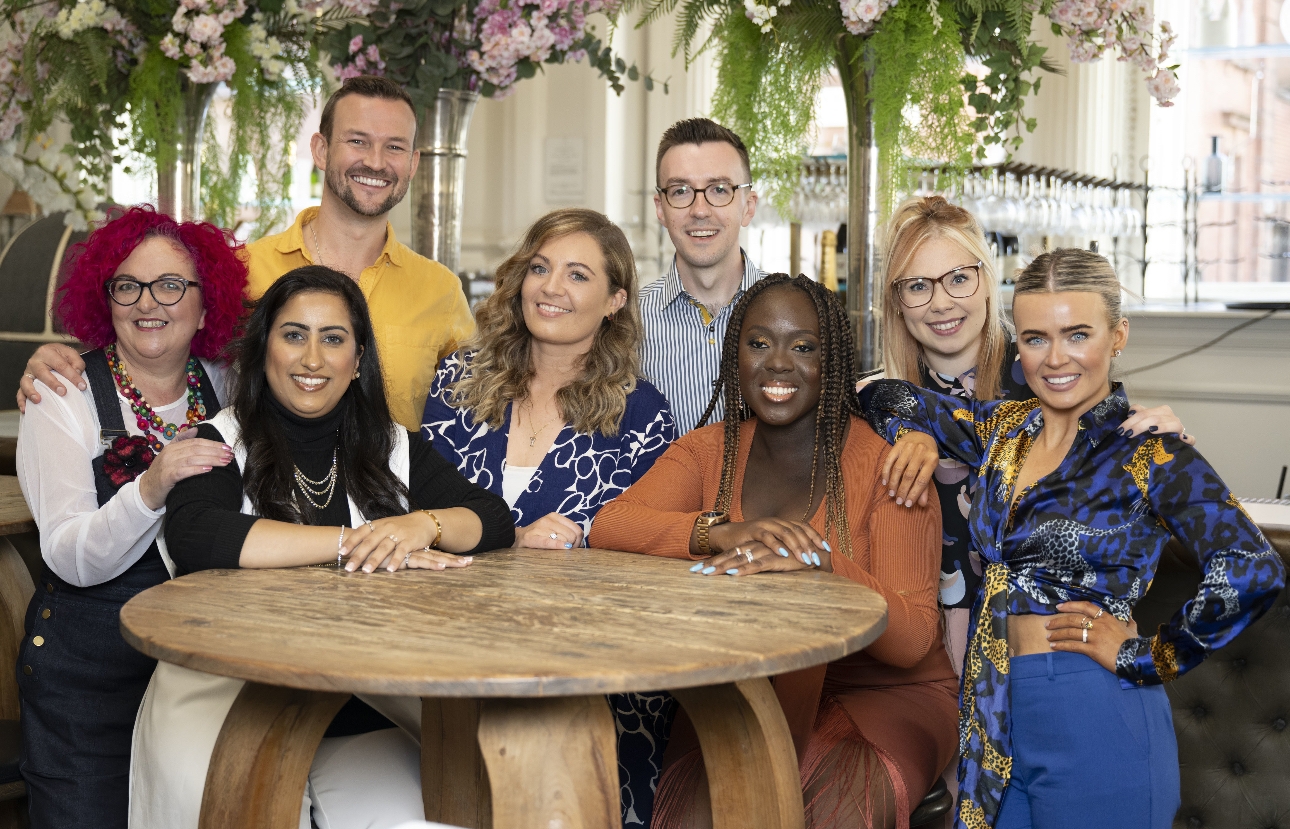 The contestants on BBC Two's new show the Ultimate Wedding Planner