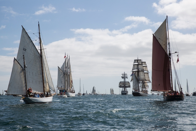 The magnificent tall ships that are to sail into Falmouth, Cornwall from 15th August