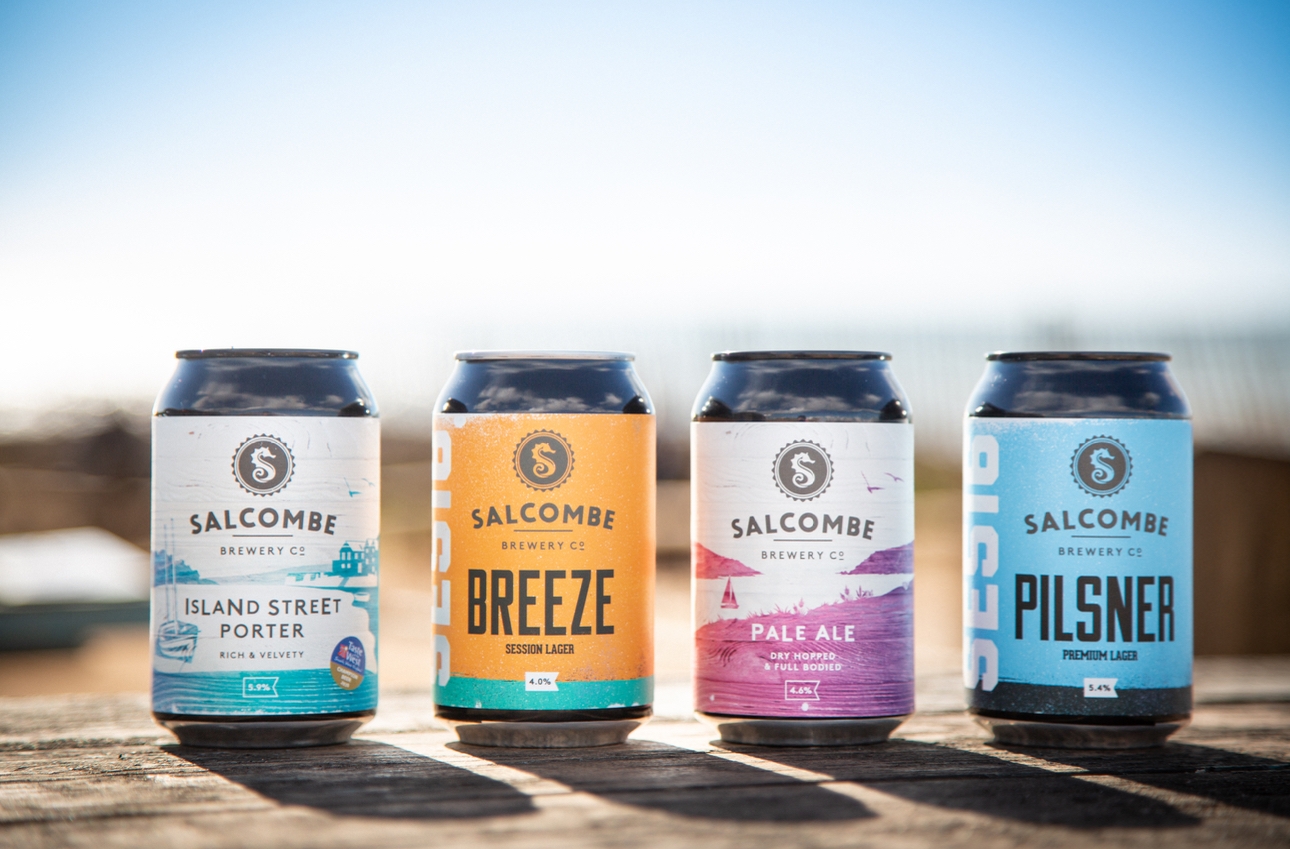 Salcombe Brewery Co's drinks one of Devon's best food and drink experiences