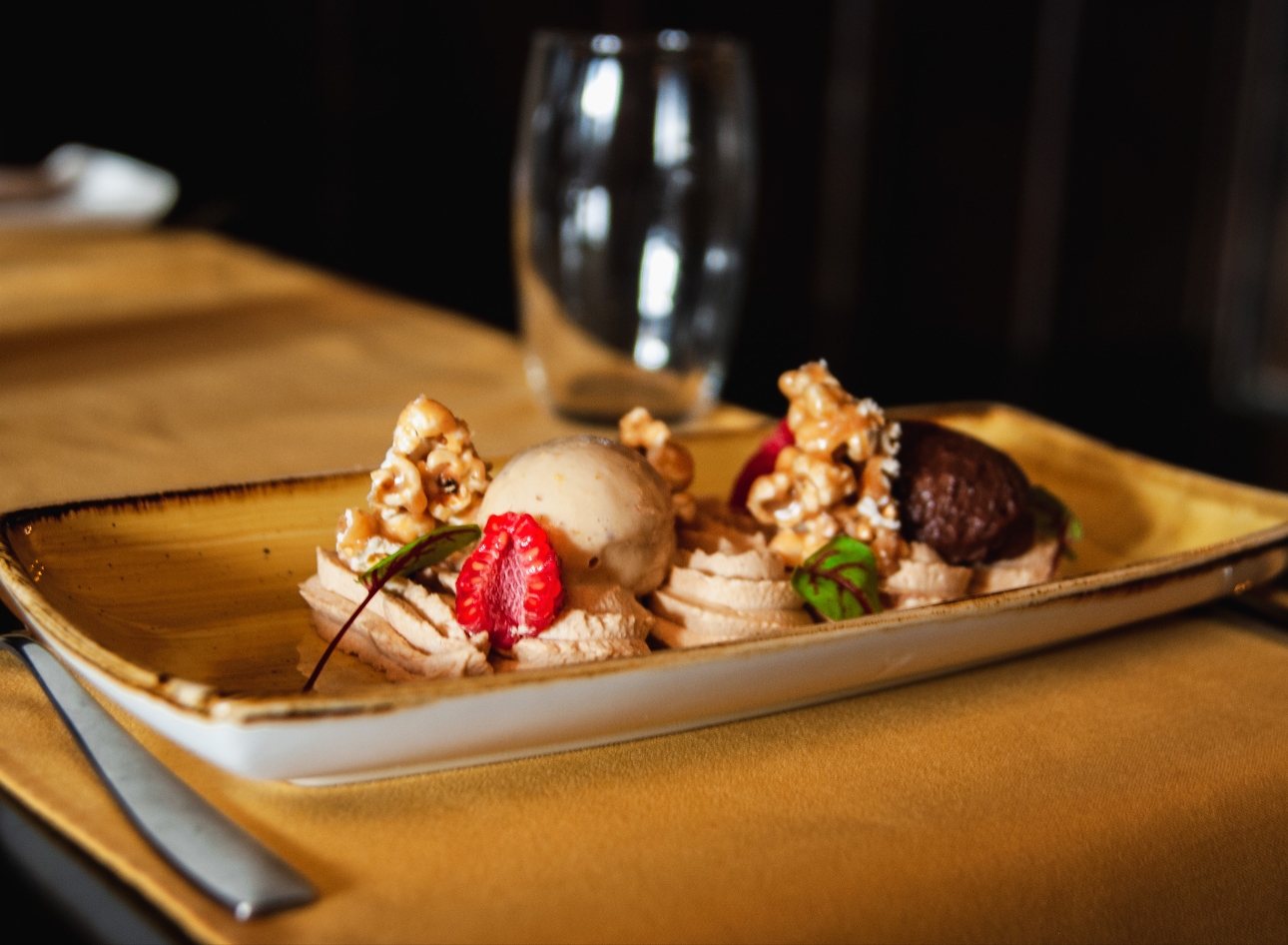 Fne dining available at Da Kona at Wyndham Trenython Manor