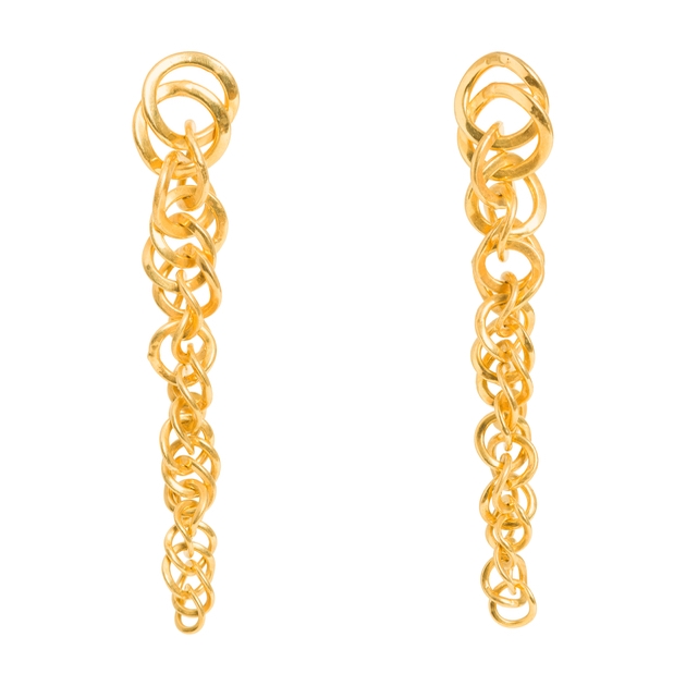 Earrings from designer Freya Rosees new Sumba collection