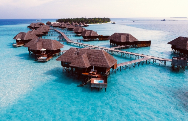 Maldives is a collection of gorgeous islands with countless over-the-water huts