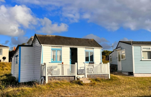 Sea Angel vintage beach chalet in St Ives, Cornwall