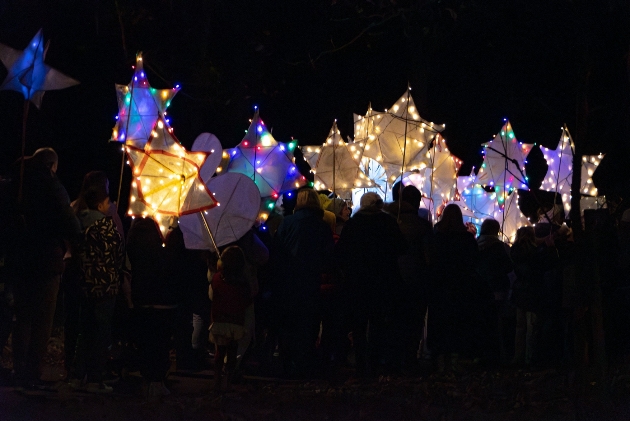 Newquay lights parade last year