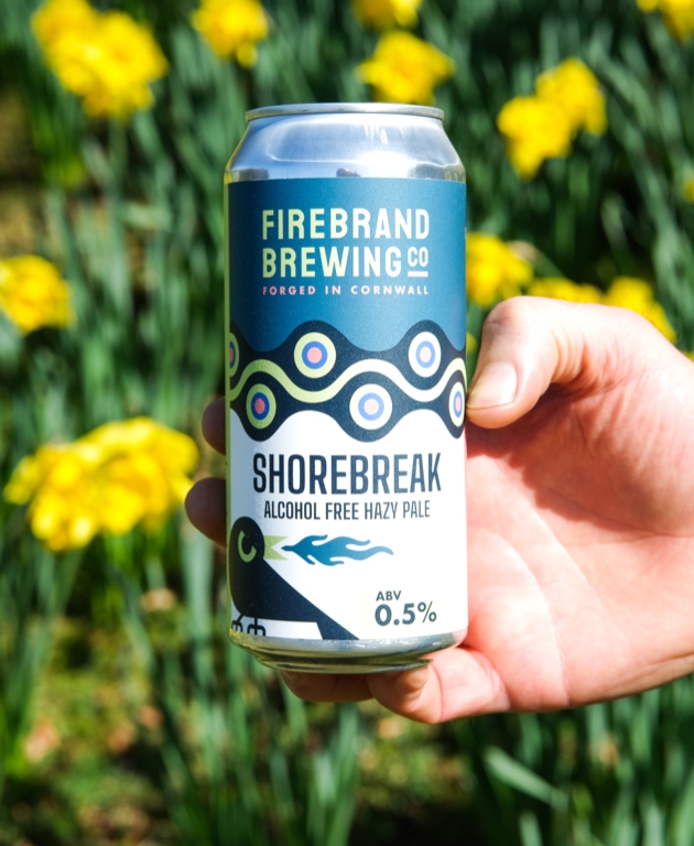 Cornwall's Firebrand Brewong Co's Shorebreak drink