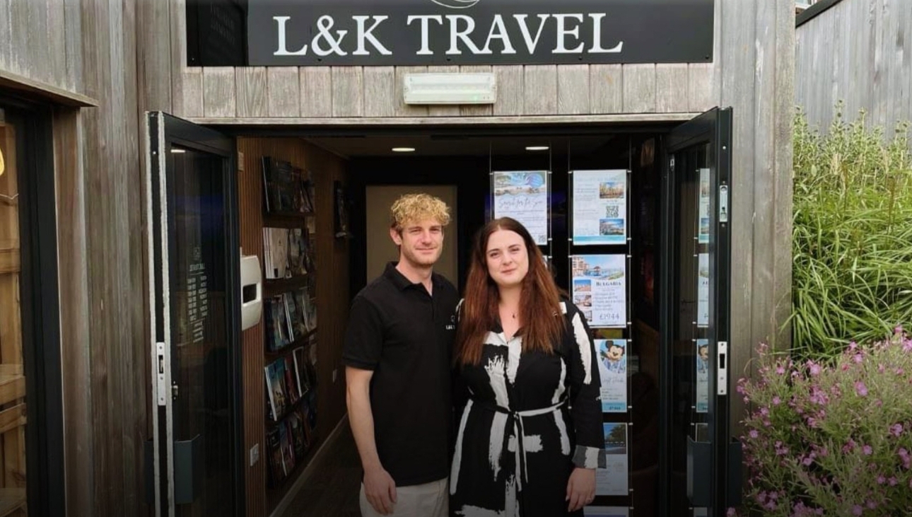 Jess and Laurie from L&K Travel in Newquay