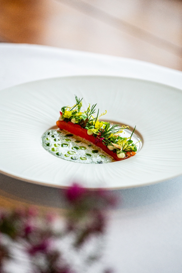 Ian Webber outside Devon's Gidleigh Park