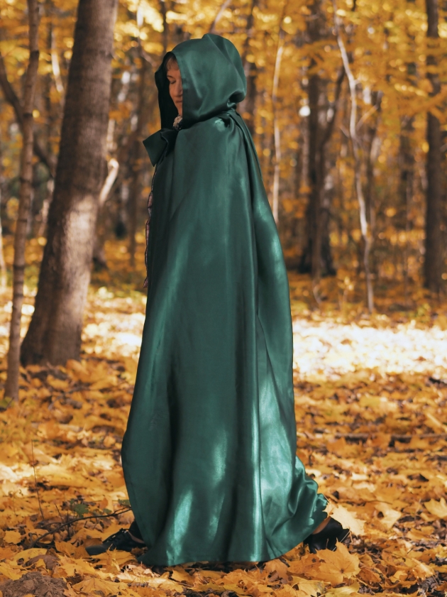 Traitors person in cloak